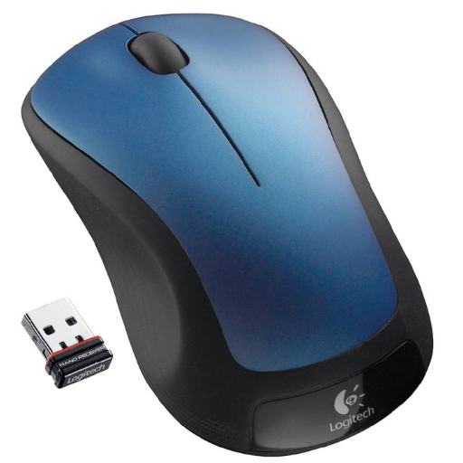 Logitech M310 Wireless Optical Mouse, Peacock Blue